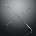 Heavy Duty Metal Support Brackets With Cross Design For Industrial Applications