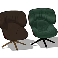 Single sofa 3d model