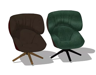 Single sofa 3d model