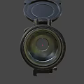 Red Dot Rifle Sight 3d model
