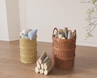 Laundry basket 3d model