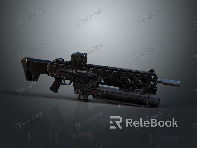 modern rifle semi-automatic rifle combat rifle battle rifle model