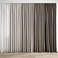 Modern Curtains In Light Dark Neutral Tones With Textured Fabric And Elegant Drape