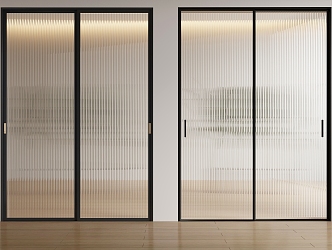 Changhong glass sliding door 3d model