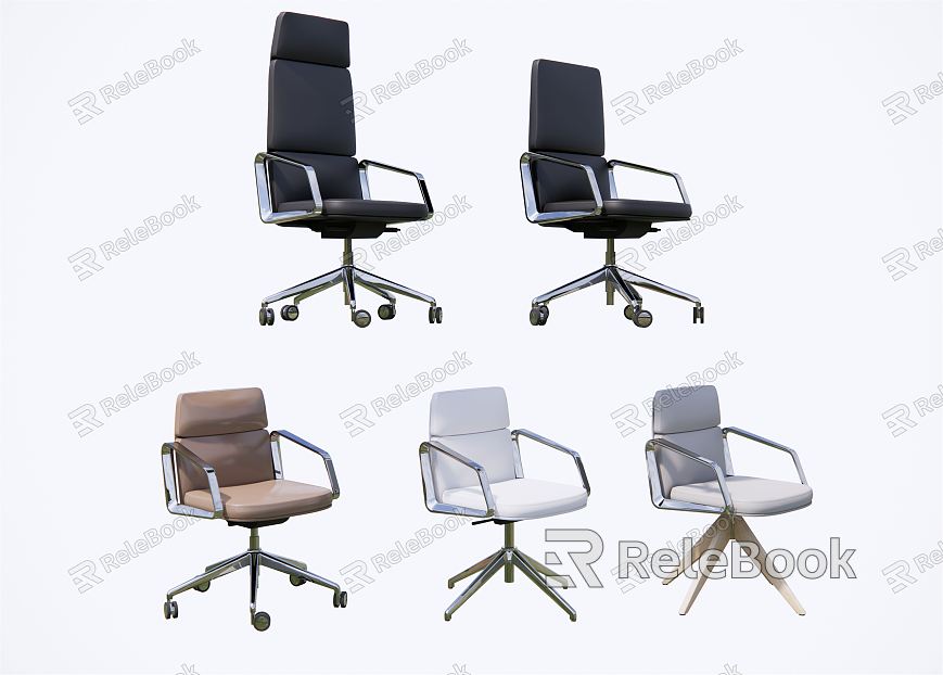 Modern office chair model