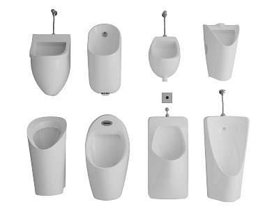 Modern Urinal 3d model