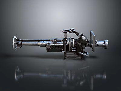 Metal Mechanical Household Tool With Durable Construction And Multiple Components For Home Use 3d model