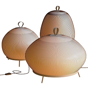 Vibia Lantern Table Lamp 3d model