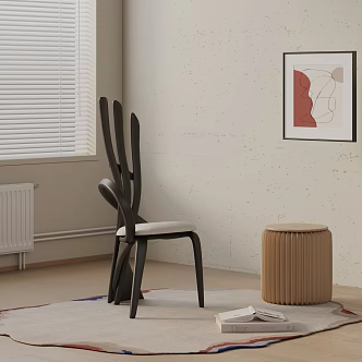 Modern Dining Chair 3d model