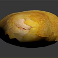 Roasted Golden Brown Sweet Potato With Crispy Skin And Sweet Flavor