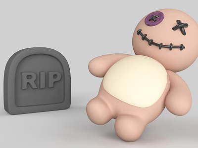 Modern Props Halloween Props 3d model