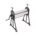 Heavy Duty Metal Sheet Bending Machine With Manual Handle And Steel Rollers