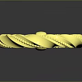 Elegant Gold Braided Ring Fashion Accessory With Intricate Texture And Design Details