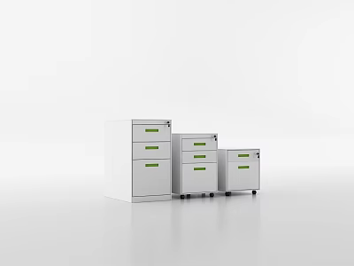 Steel cabinet 062 3d model