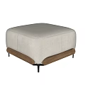 Sofa Stool Shoe Changing Stool Low Stool 3d model
