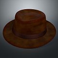 Cowboy Hat Denim Wool Hat Wilderness Hat Hat Realistic 3d model