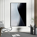 modern architectural painting architectural structure decorative painting 3d model