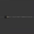Straight Razor Weapon With Wooden Handle And Metal Blade On Dark Background
