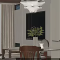 Soft Beige Fabric Sofa And Solid Wood Coffee Table Combination For Warm Elegant Living Space