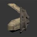 Industrial Metallic Mechanical Part With Gear Like Structure And Multi Blade Design
