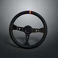 Steering wheel car steering wheel car parts game items 3d model