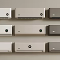 Xiaomi Air Cooler Fans in White Light Gray Dark Gray Colors Neatly Arranged Design