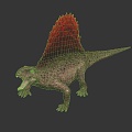 Modern Dinosaur Heterodontosaurus Sailosaurus longanthosaurus 3d model