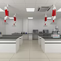 Laboratory renderings 3d model