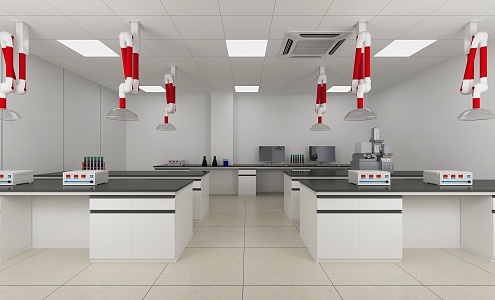 Laboratory renderings 3d model