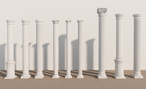 Roman Column 3d model