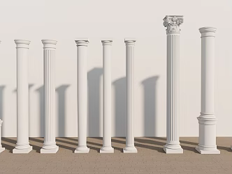 Roman Column 3d model