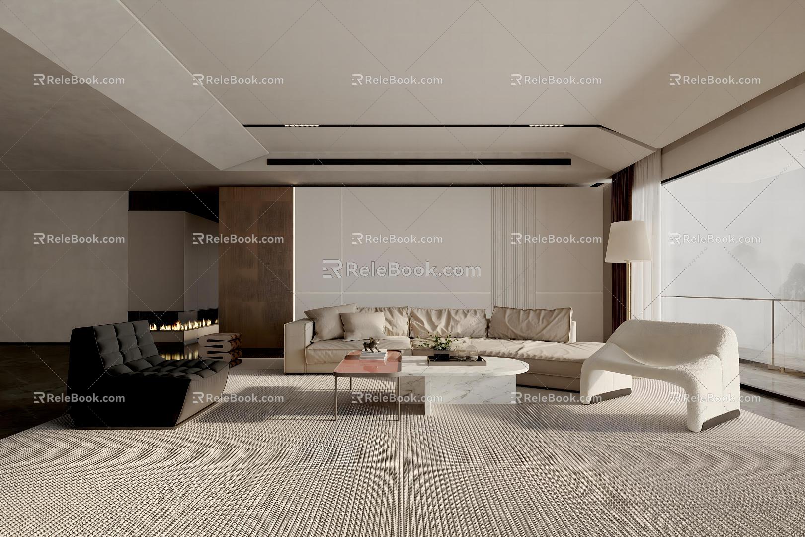 Living room 3d model