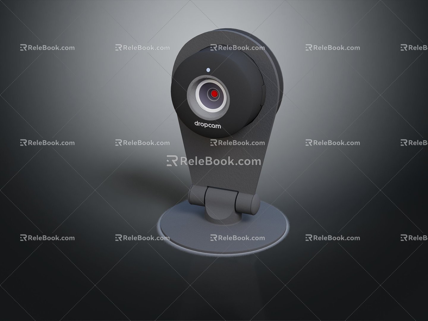 Monitor Monitoring Head Security Monitoring Camera 3d model