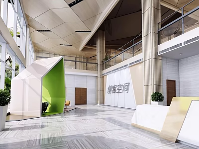Hall 3d model
