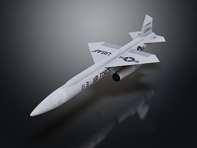 modern missile ship missile cruise missile 3d model