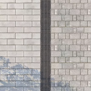 Road, road, sidewalk, sewer, pavement, square pavement 3d model