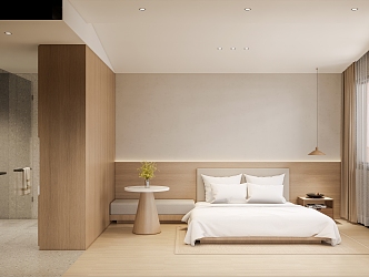 Modern Room Homestay Hotel 3d model