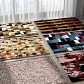 Modern carpet combination 3d model