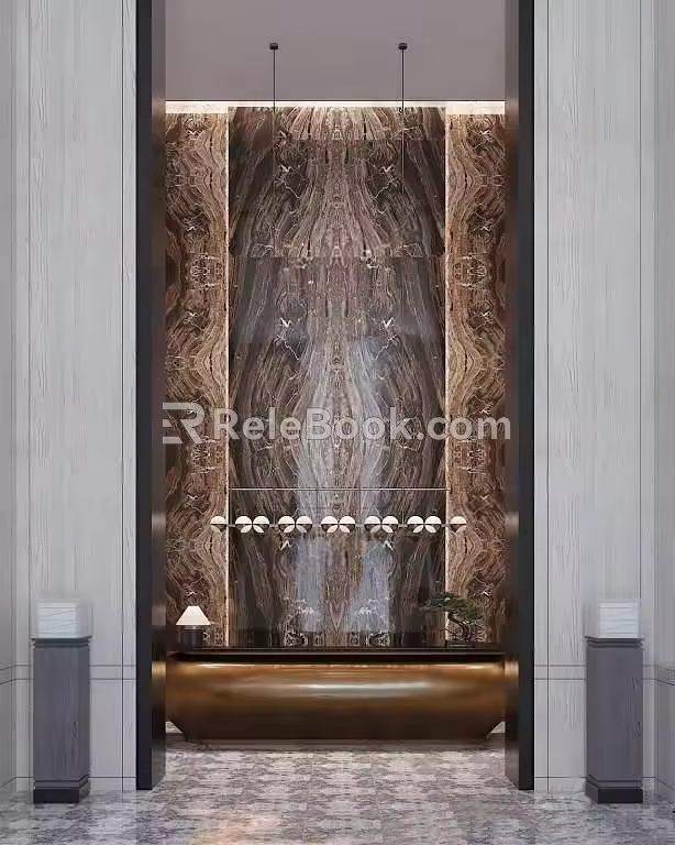 Reception Desk 3d model