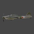 Aircraft Fighter 3d model