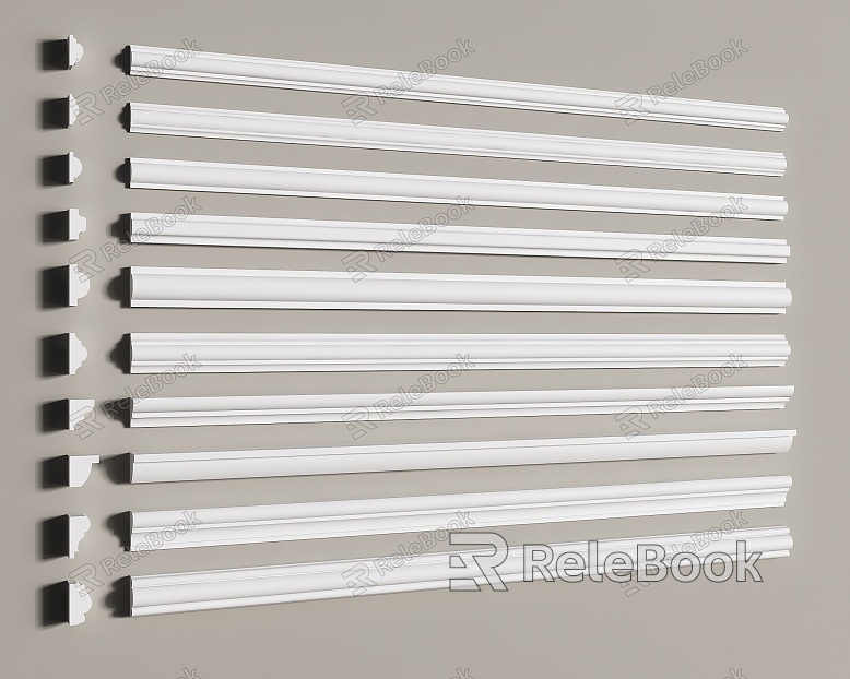 Gypsum line Gypsum line Yin corner line Yang corner line Skirting line ceiling corner line model