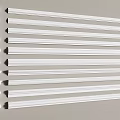 Gypsum line Gypsum line Yin corner line Yang corner line Skirting line ceiling corner line 3d model