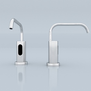 Intelligent induction in-line soap dispenser 3d model