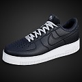 Shoes Casual Shoes sneaker Nike Air Force One Basketball Shoes Board Shoes Men's and Women's Shoes 3d model