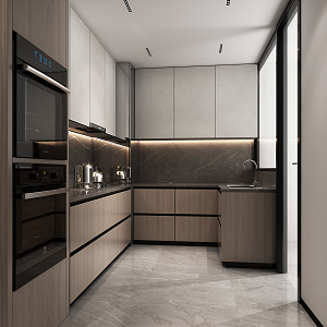 Modern Kitchen 3d model