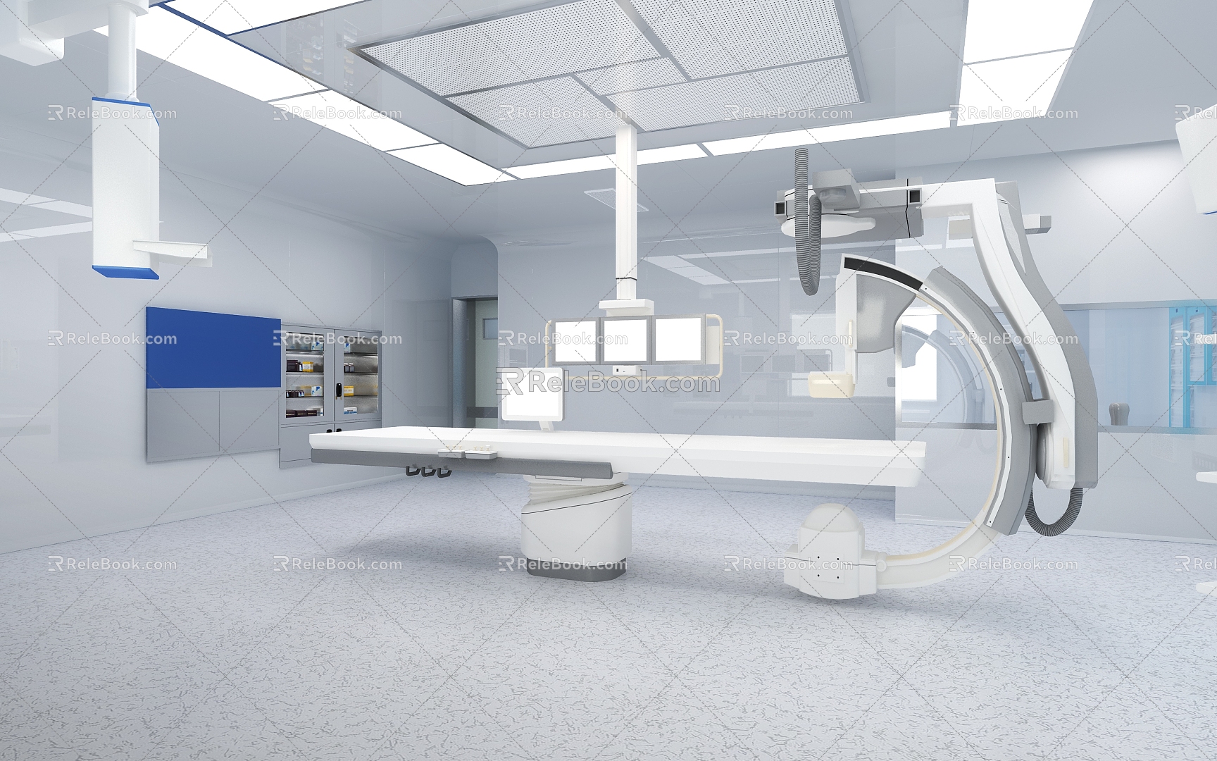 Modern Operating Room 3d model