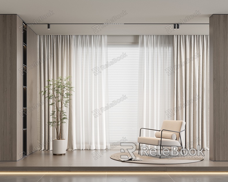 Modern Curtains model