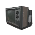 Vintage Victory Television With Retro Design Classic Look And Control Knobs 3d model
