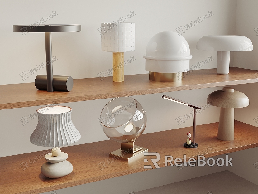 Modern table lamp model