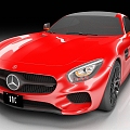 Mercedes Benz AMG GT2016 Luxury Car sports car Racing 3d model